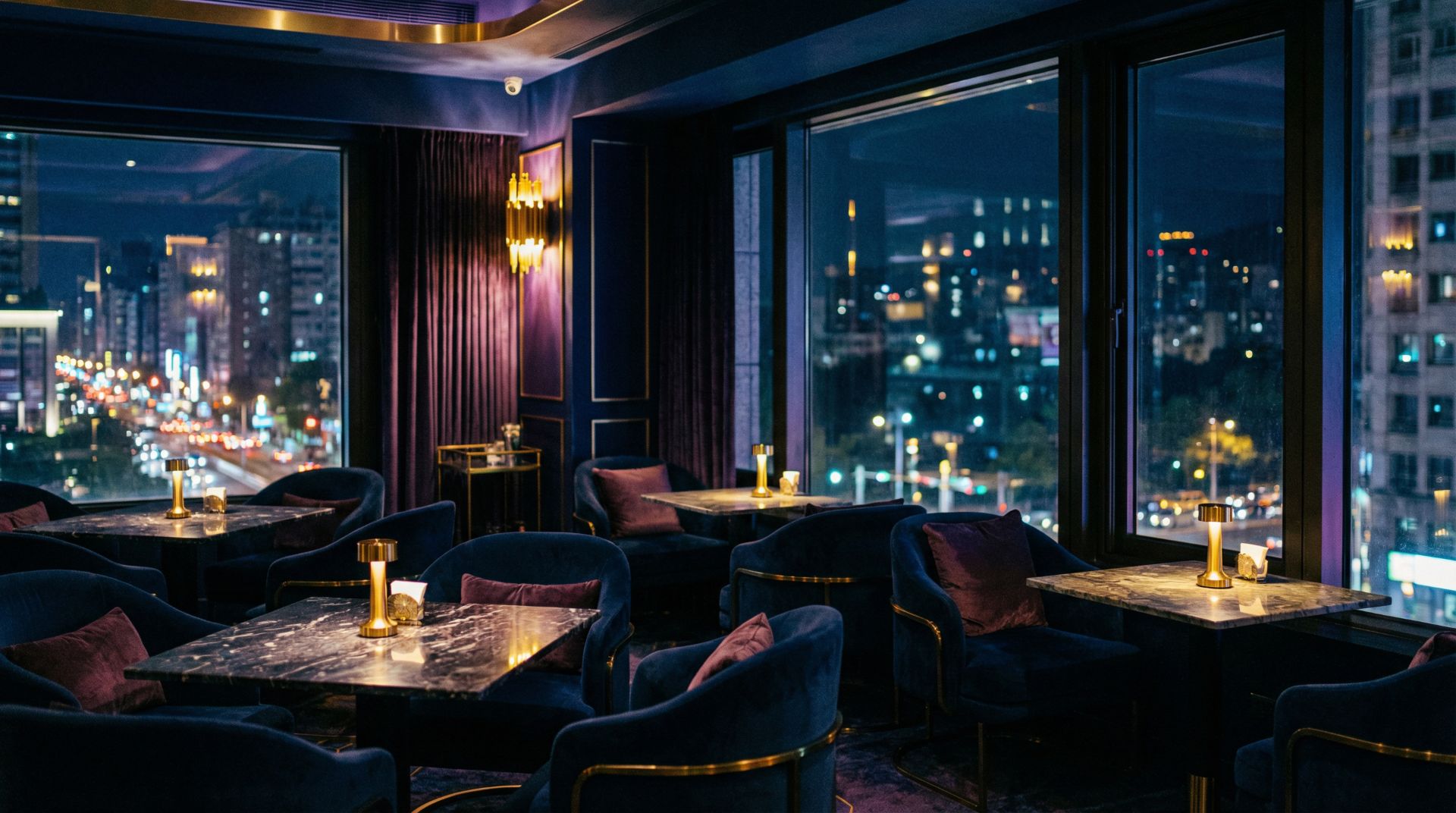 台北夜景與放鬆舒壓氛圍