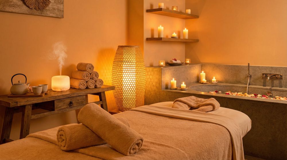 舒適放鬆的舒壓按摩空間